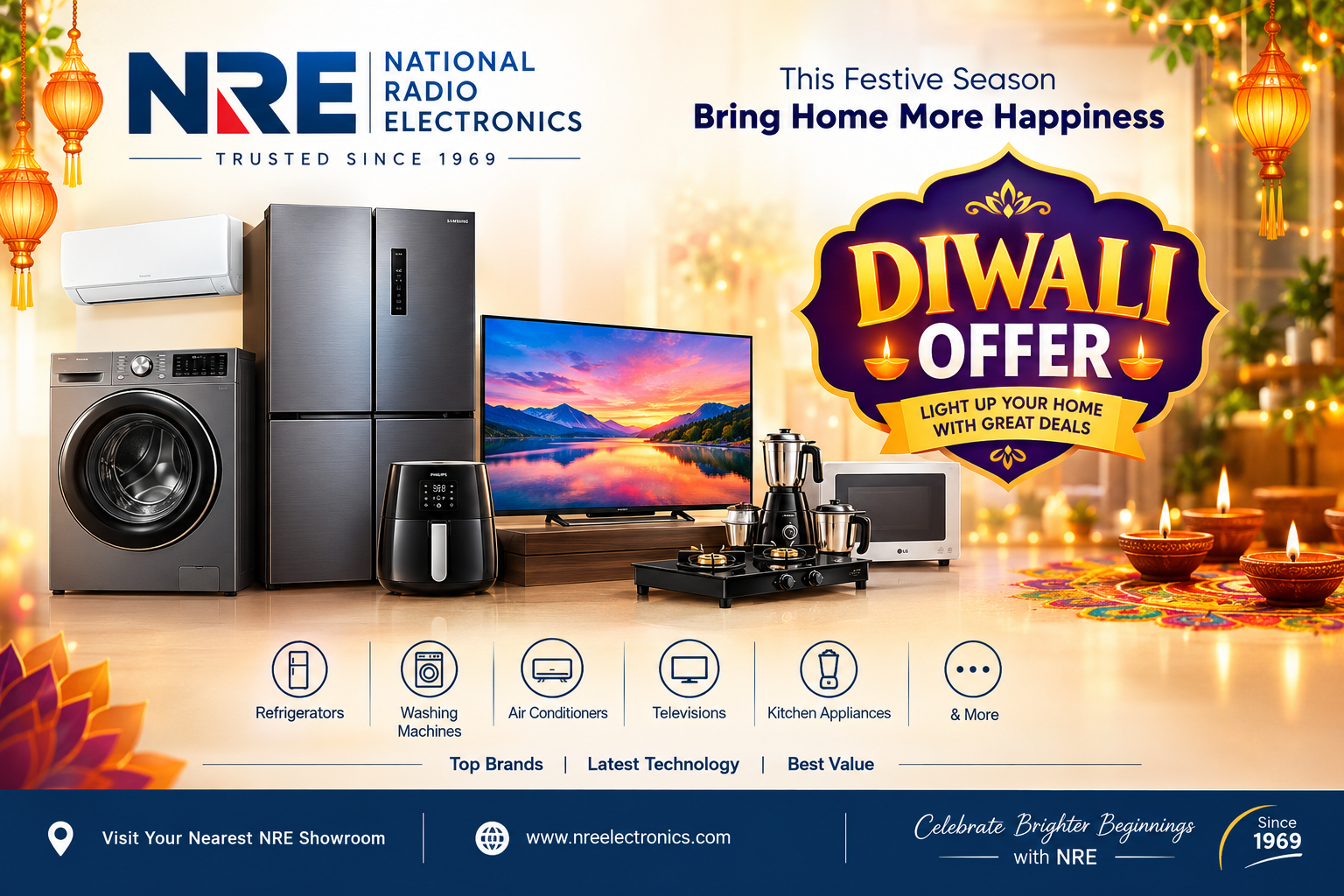National Radio Electronics Diwali Offer